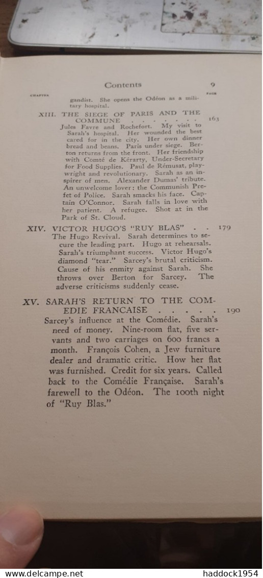 the real sarah bernhardt PIERRE BERTON BASIL WOON boni and liveright 1924