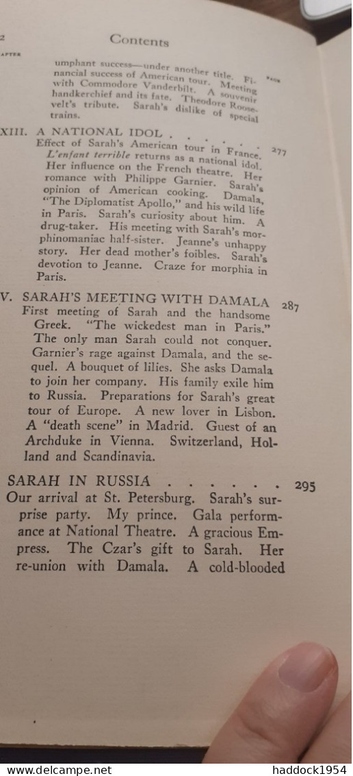 the real sarah bernhardt PIERRE BERTON BASIL WOON boni and liveright 1924