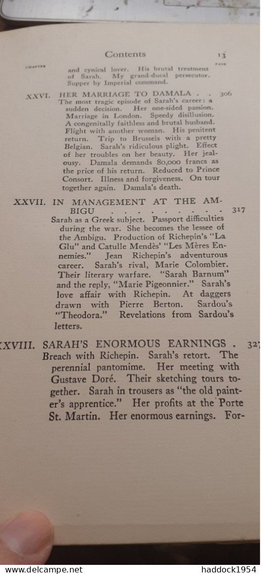 the real sarah bernhardt PIERRE BERTON BASIL WOON boni and liveright 1924