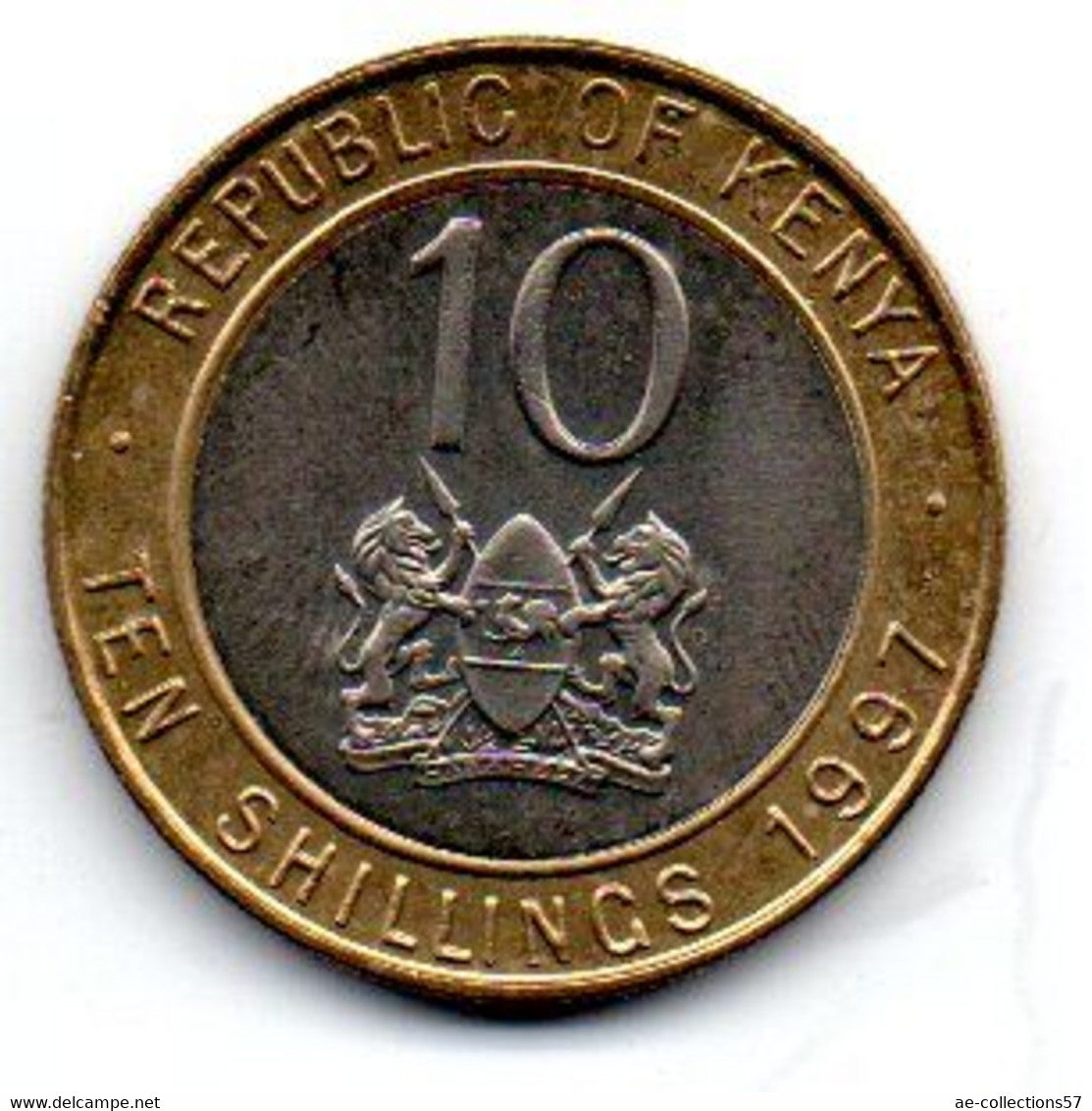 Kenya -  10 Shillings 1997 - SUP - Kenia
