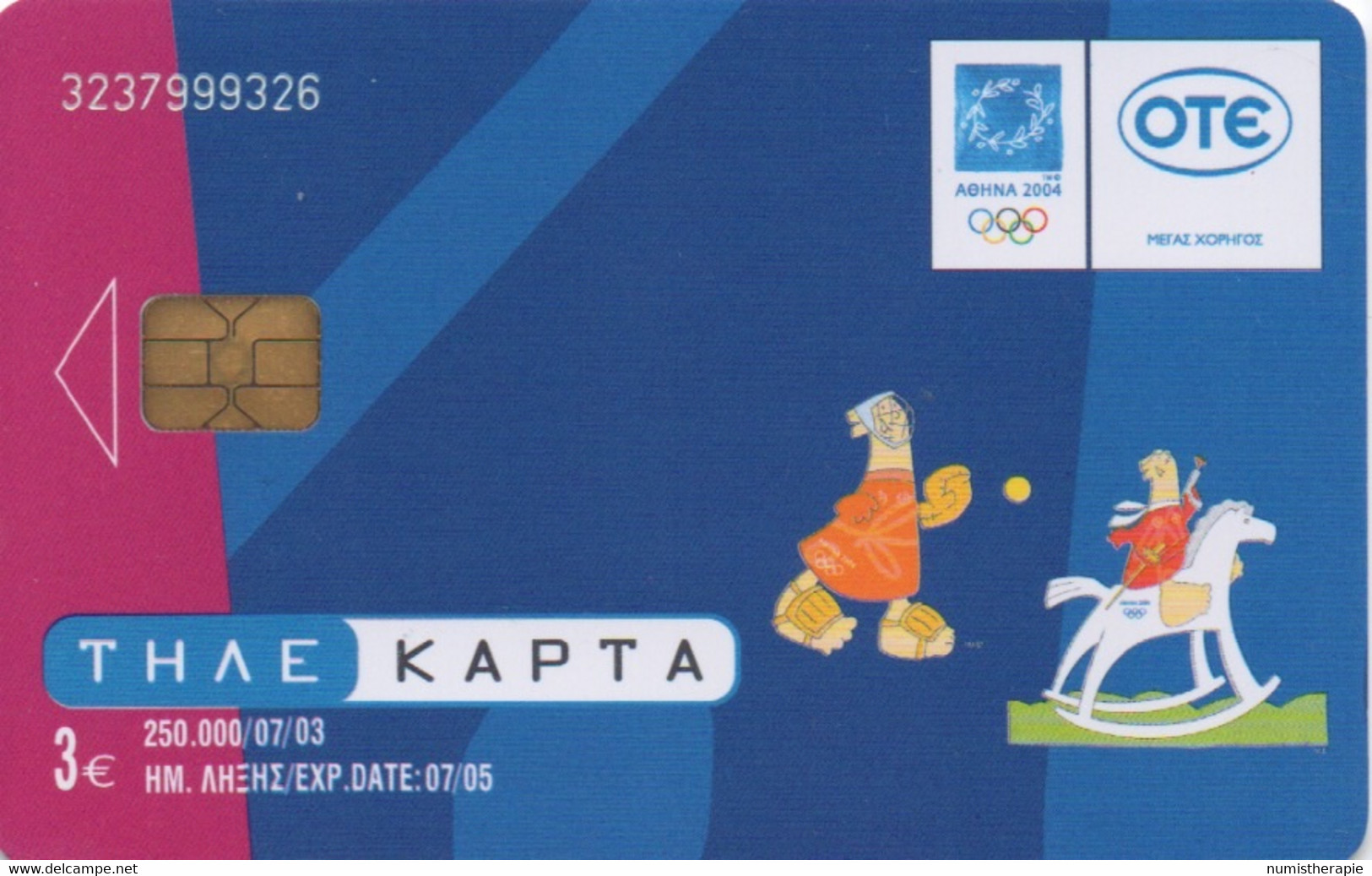 Jeux Olympiques Athènes 2004 :  Softball Et Pentathlon Modern - Olympische Spelen