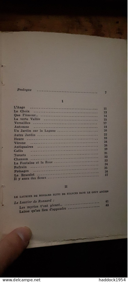 Flamma Tenax 1922-1928 HENRI DE REGNIER Mercure De France 1928 - Auteurs Français