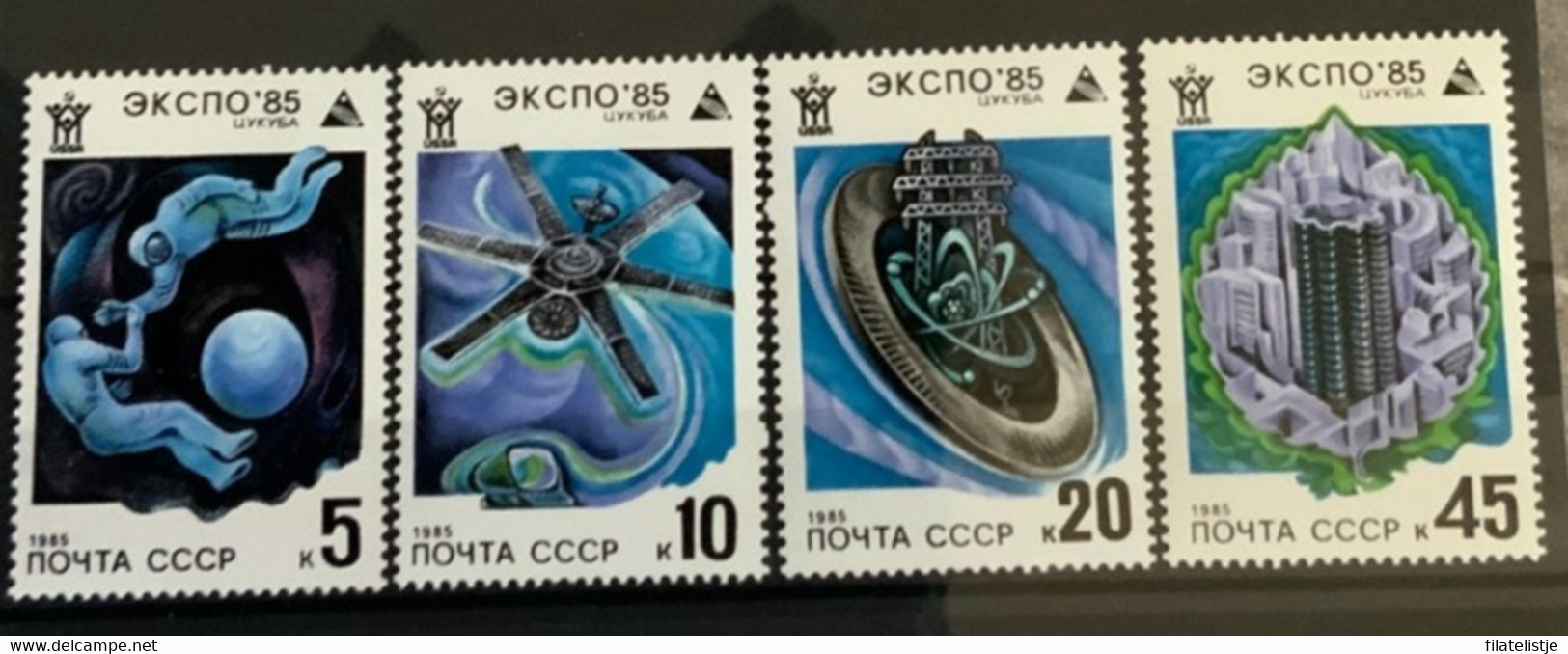 Rusland Zegel Nrs 5482 - 5485 MNH*** - Colecciones