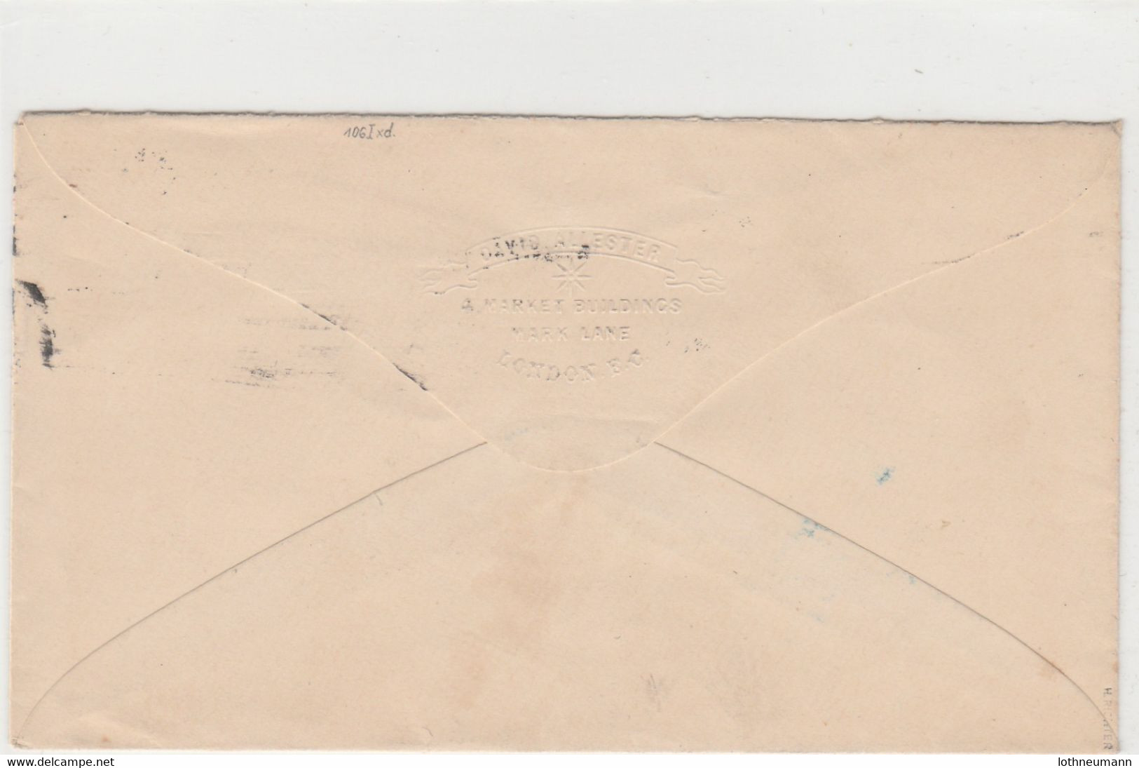 GB 1906: 2 D EVII (chalk-surf. Pap.) + 1/2 D De La Rue On Cover, Used In 1910; S.G.-sp. M 12 + M 2 - Covers & Documents