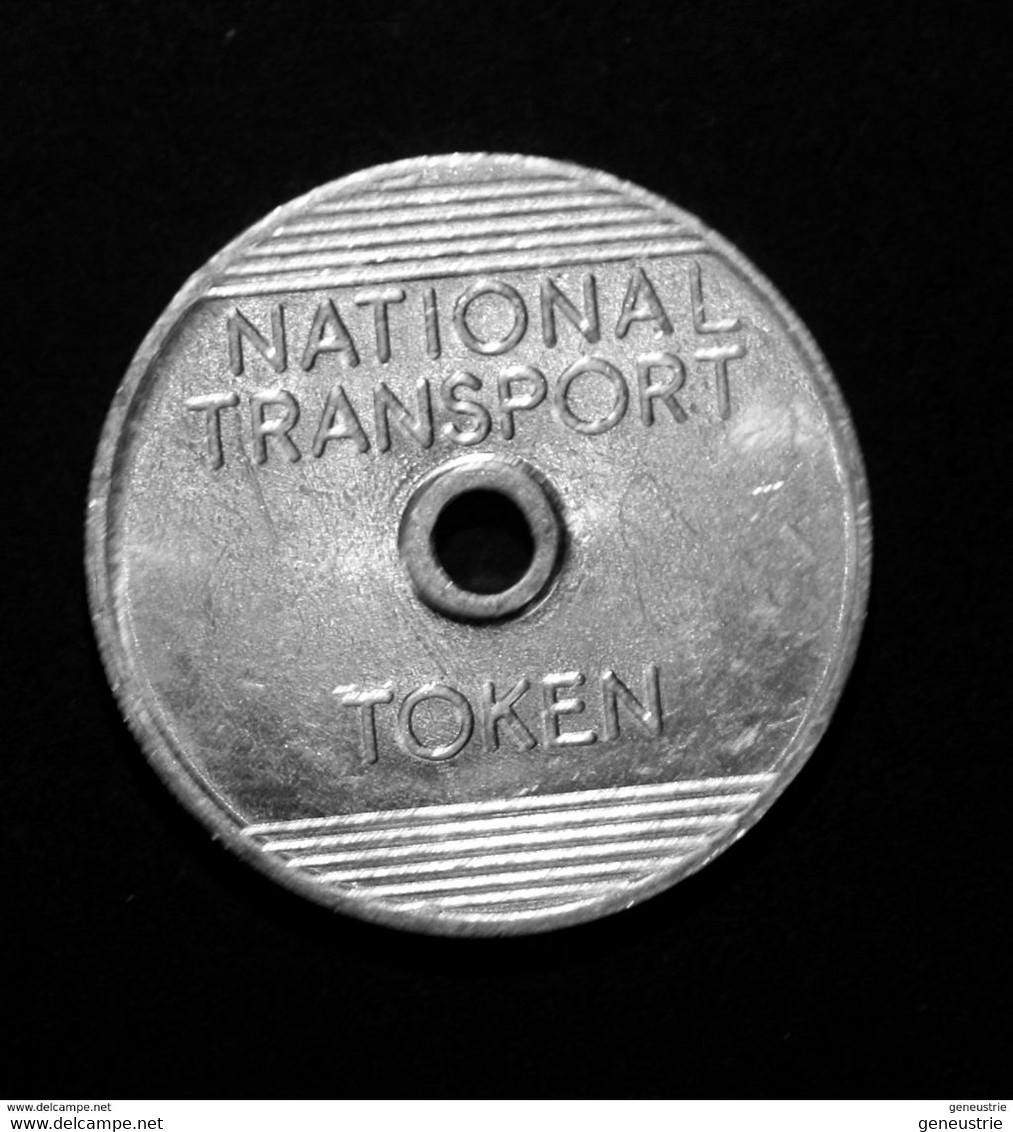 Jeton De Nécessité Britannique De Métro Ou Bus Années 70 "3 Pence / National Transport Tokens" Ticket De Métro - Monetary/Of Necessity