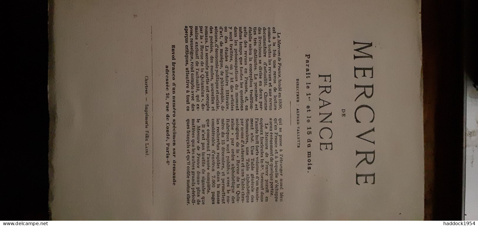 oeuvres de HENRI DE REGNIER tome 5 mercure de france 1925