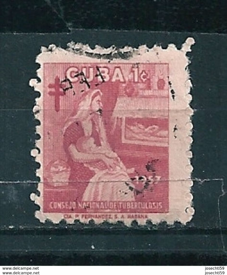 N°   31 Timbre De Bienfaisance    Timbre Amérique Cuba Correos  1957  Oblitéré - Charity Issues