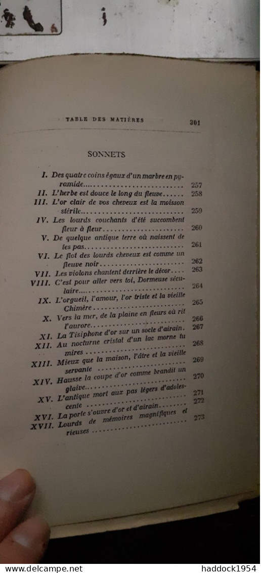 les lendemains oeuvres de HENRI DE REGNIER tome 4 mercure de france 1924