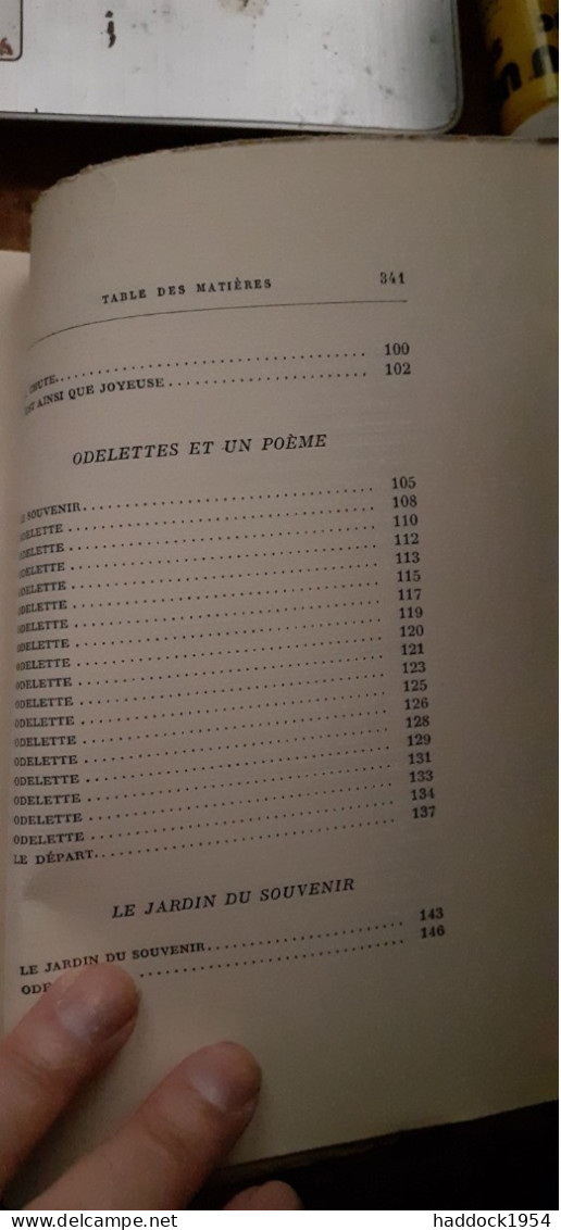 vestigia flammae oeuvres de HENRI DE REGNIER tome 6 mercure de france 1929