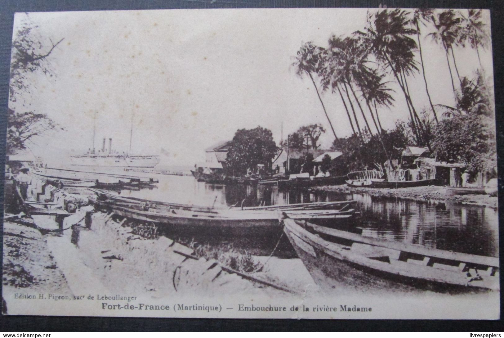 Martinique Embouchure Riviere Madame Cpa - Altri & Non Classificati