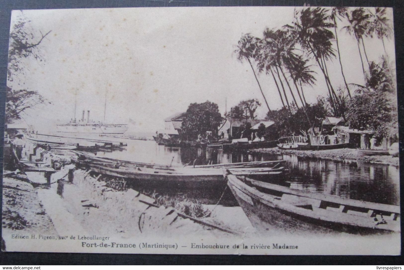 Martinique Embouchure Riviere Madame Cpa - Andere & Zonder Classificatie