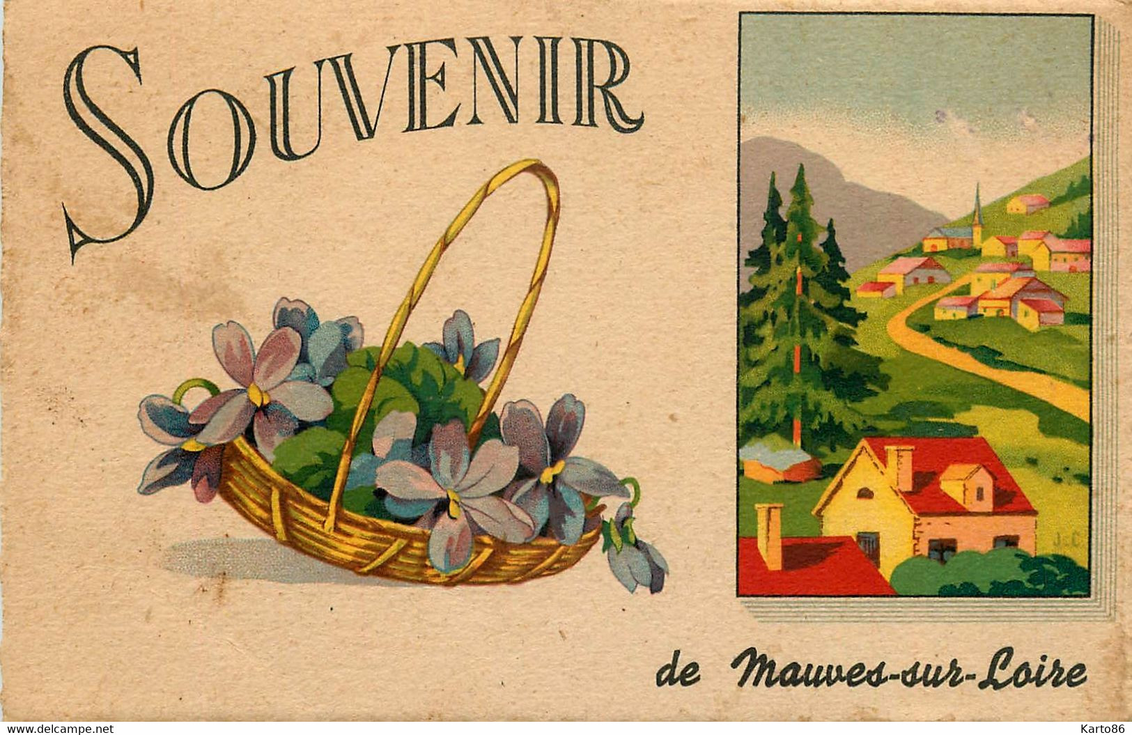 Mauves Sur Loire * Souvenir De La Commune - Mauves-sur-Loire