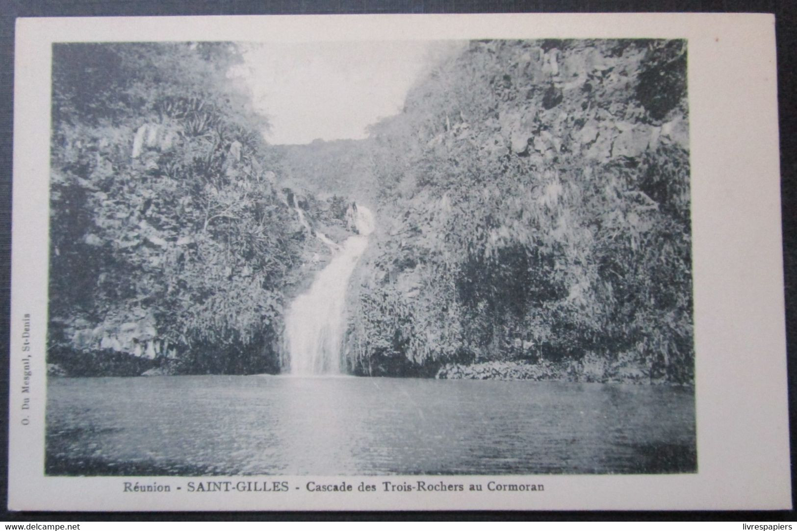 Reunion Ile Saint Gilles  Cascade Trois Rochers Au Cormoran  Cpa - Other & Unclassified