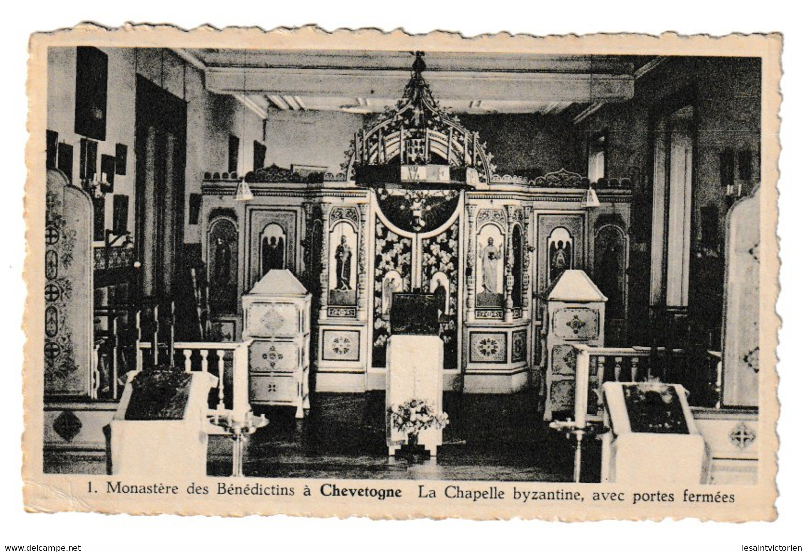 CHEVETOGNE MONASTERE DES BENEDICTINS CHAPELLE BYSANTINE - Ciney