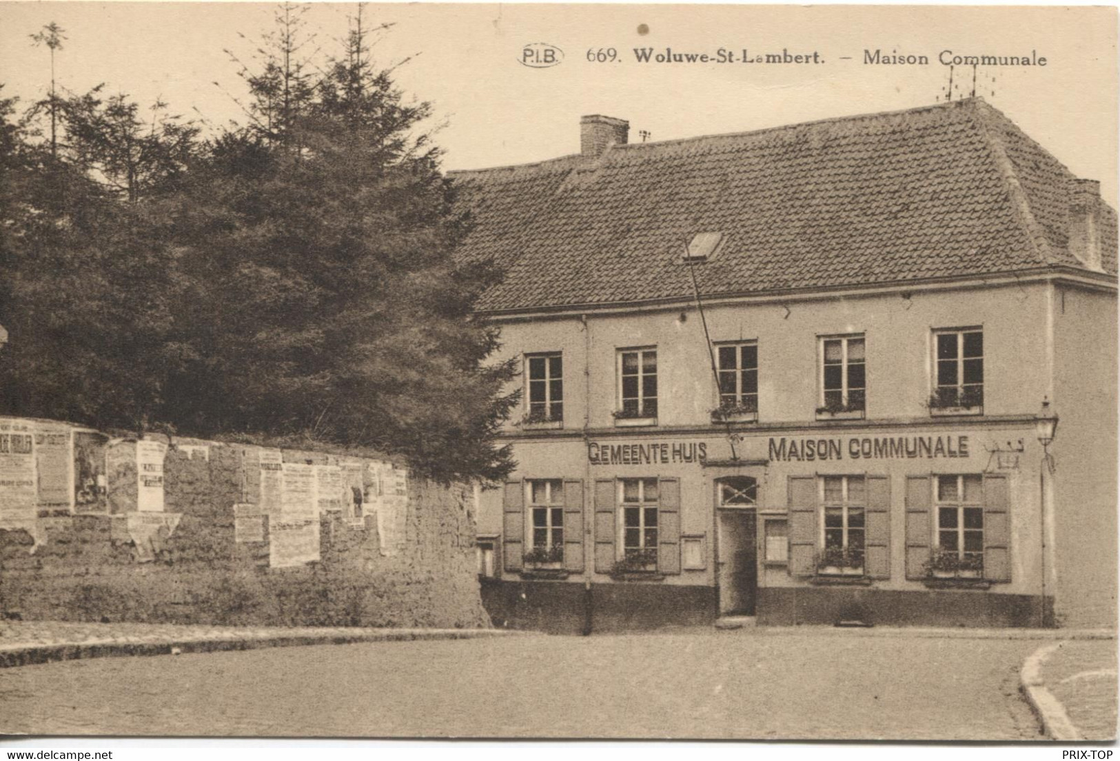 REF3422/ CP-PK Woluwé-St.Lambert Maison Communale Gemeentehuid MINT - St-Lambrechts-Woluwe - Woluwe-St-Lambert