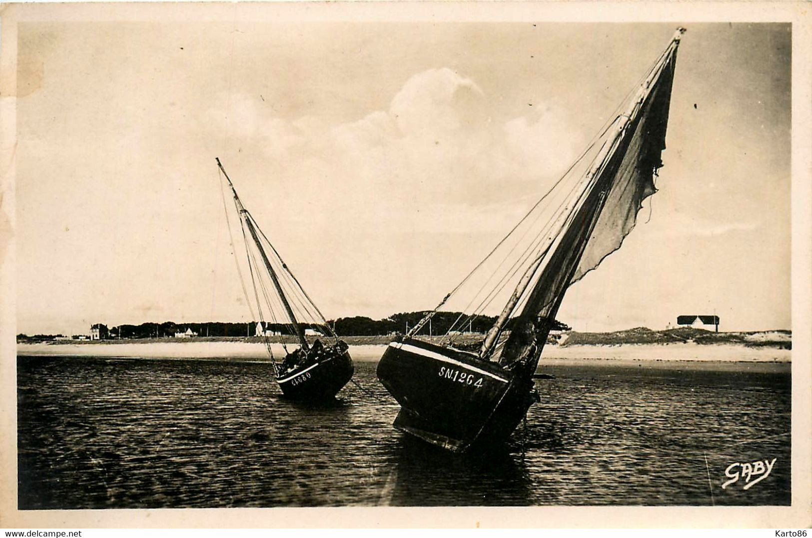 Quimiac En Mesquer * Barques De Pêche Au Port * Panorama - Mesquer Quimiac