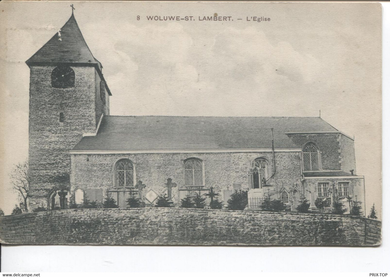 REF3424/ CP-PK Woluwé-St-Lambert L'Eglise & Cimetière - St-Lambrechts-Woluwe - Woluwe-St-Lambert