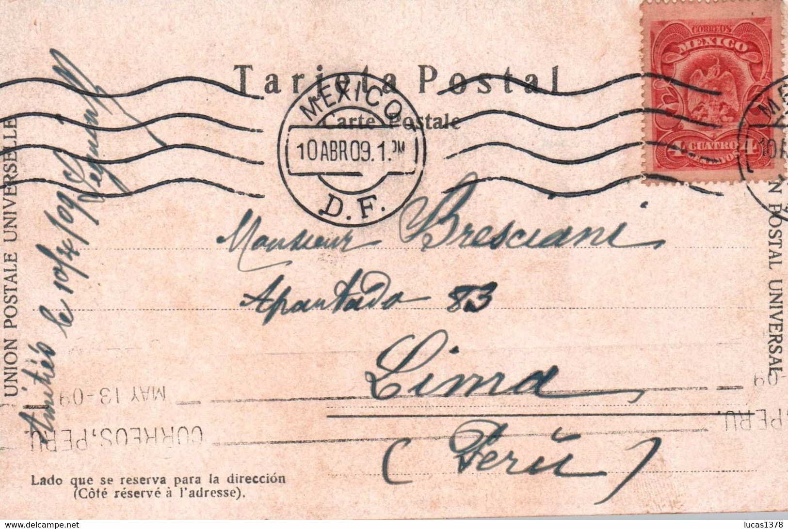 MEXICO / CORREO NUEVO Y MINERIA / 1909 - México