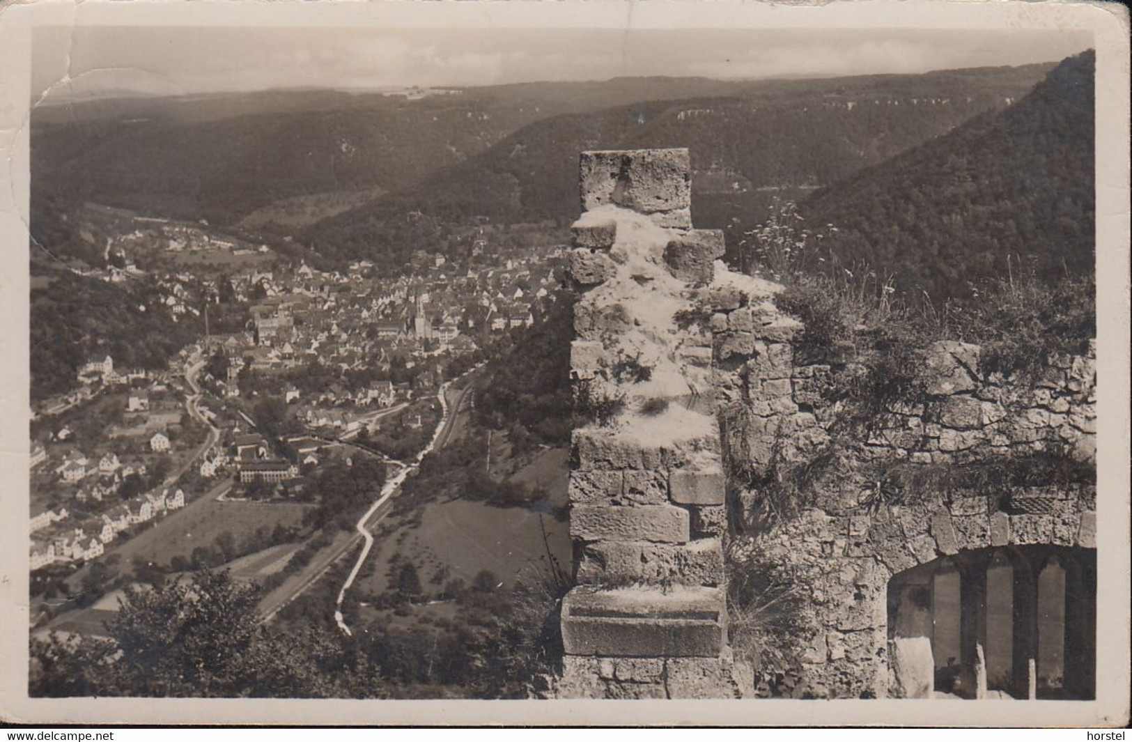 D-72574 Bad Urach Mit Ruine Hohenurach - 1938 Gel. - Bad Urach