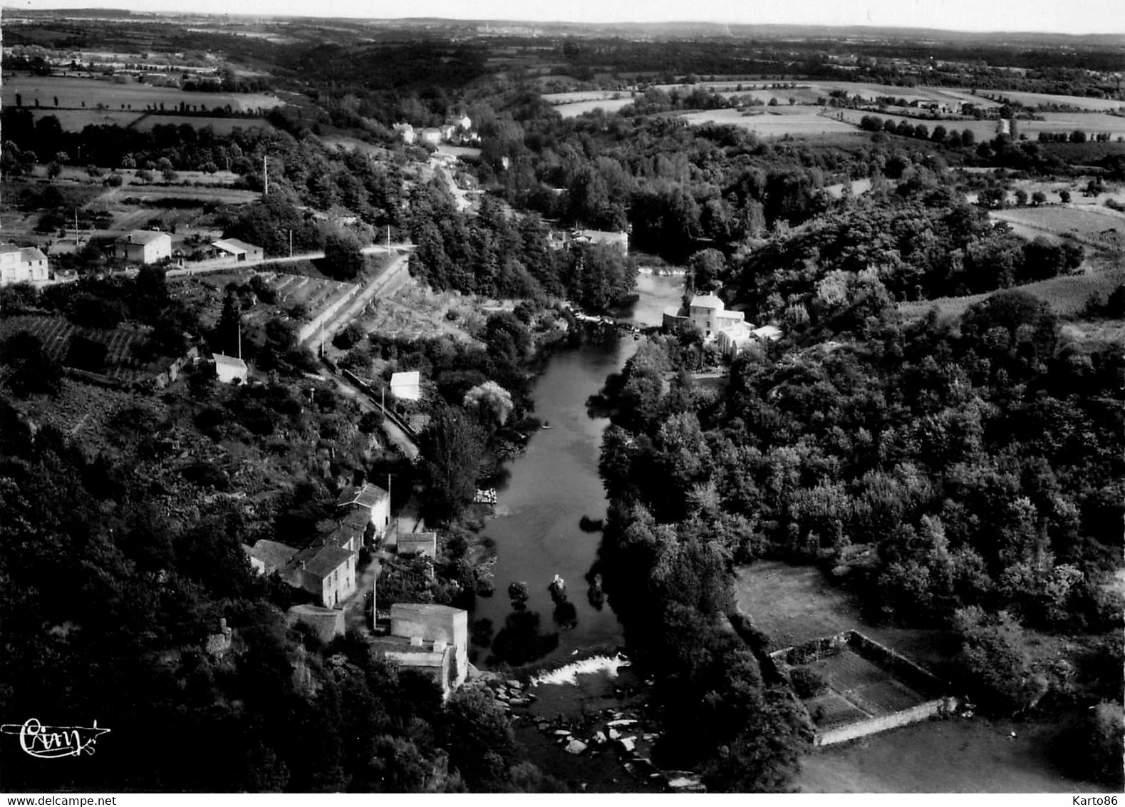 Boussay * Vue Aérienne Sur La Vallée De La Sèvre Nantaise - Boussay