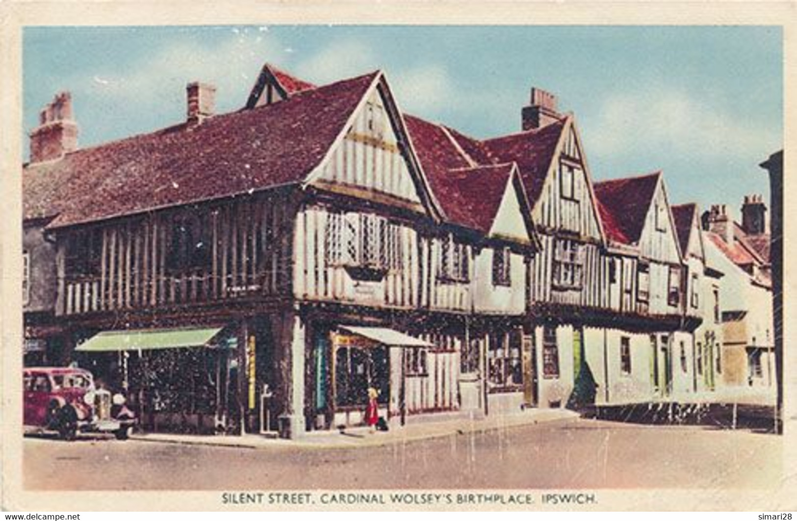 IPSWICH - SILENT STREET CARDINAL WOLSEY'S BIRTHPLACE - Ipswich