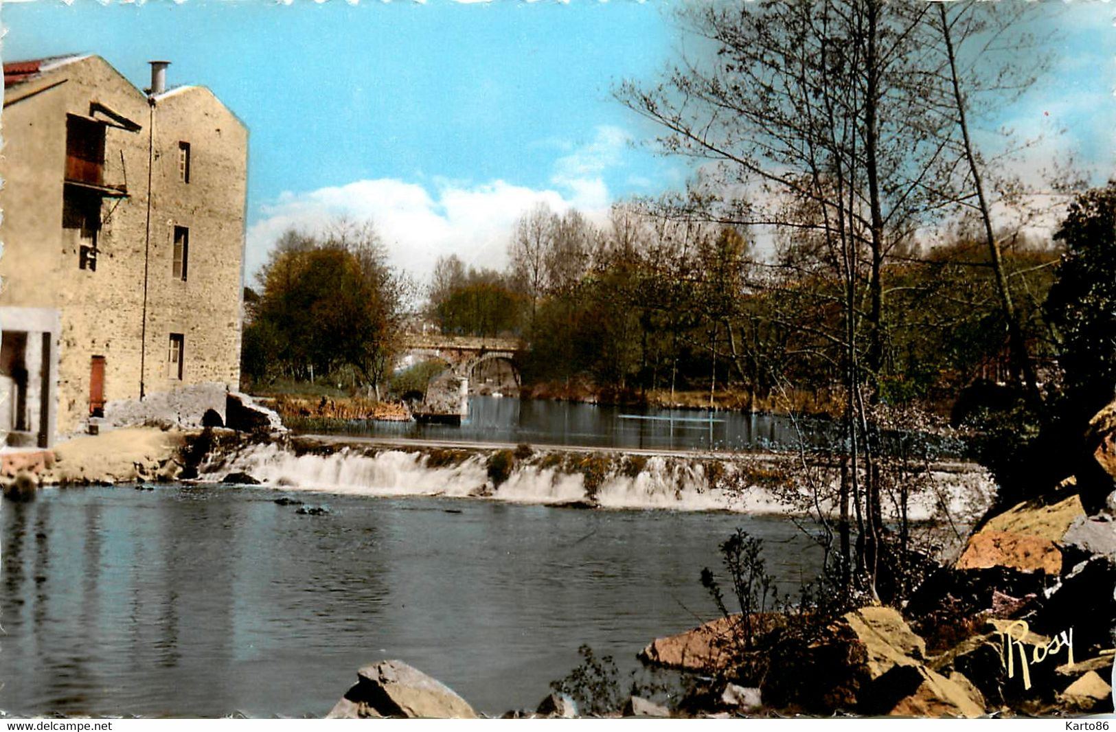 Boussay * Le Moulin De Dobigeon Et Sa Chaussée * Minoterie - Boussay