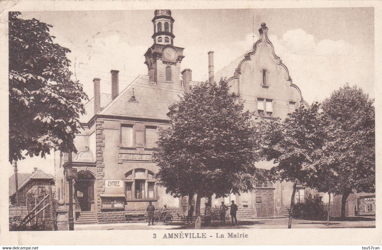 AMNEVILLE - MOSELLE - (57) - CPA ANIMEE 1930. - Other & Unclassified