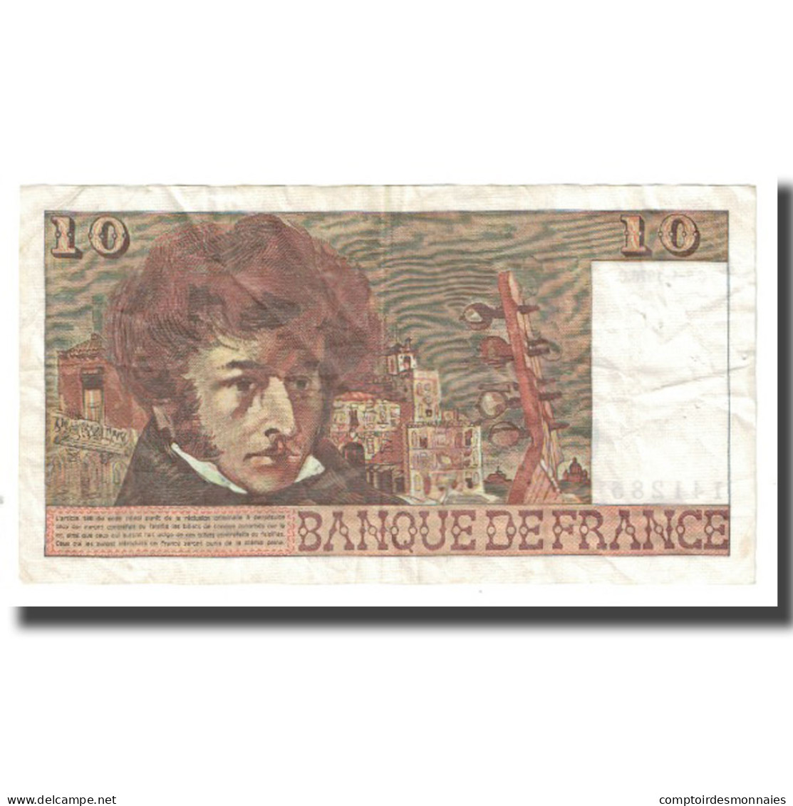 France, 10 Francs, 1976, P. A.Strohl-G.Bouchet-J.J.Tronche, 1976-01-05, TTB - 10 F 1972-1978 ''Berlioz''