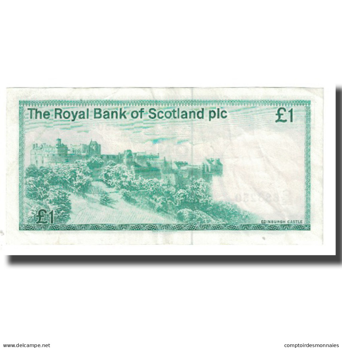 Billet, Scotland, 1 Pound, 1983, 1983-10-01, KM:341b, TTB - 1 Pond