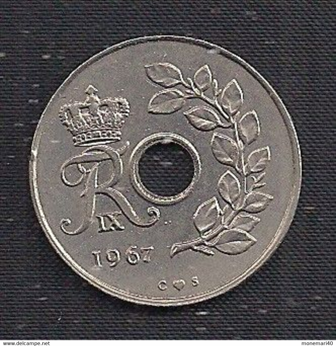 DANEMARK - 25 ORE - 1967. - Danimarca