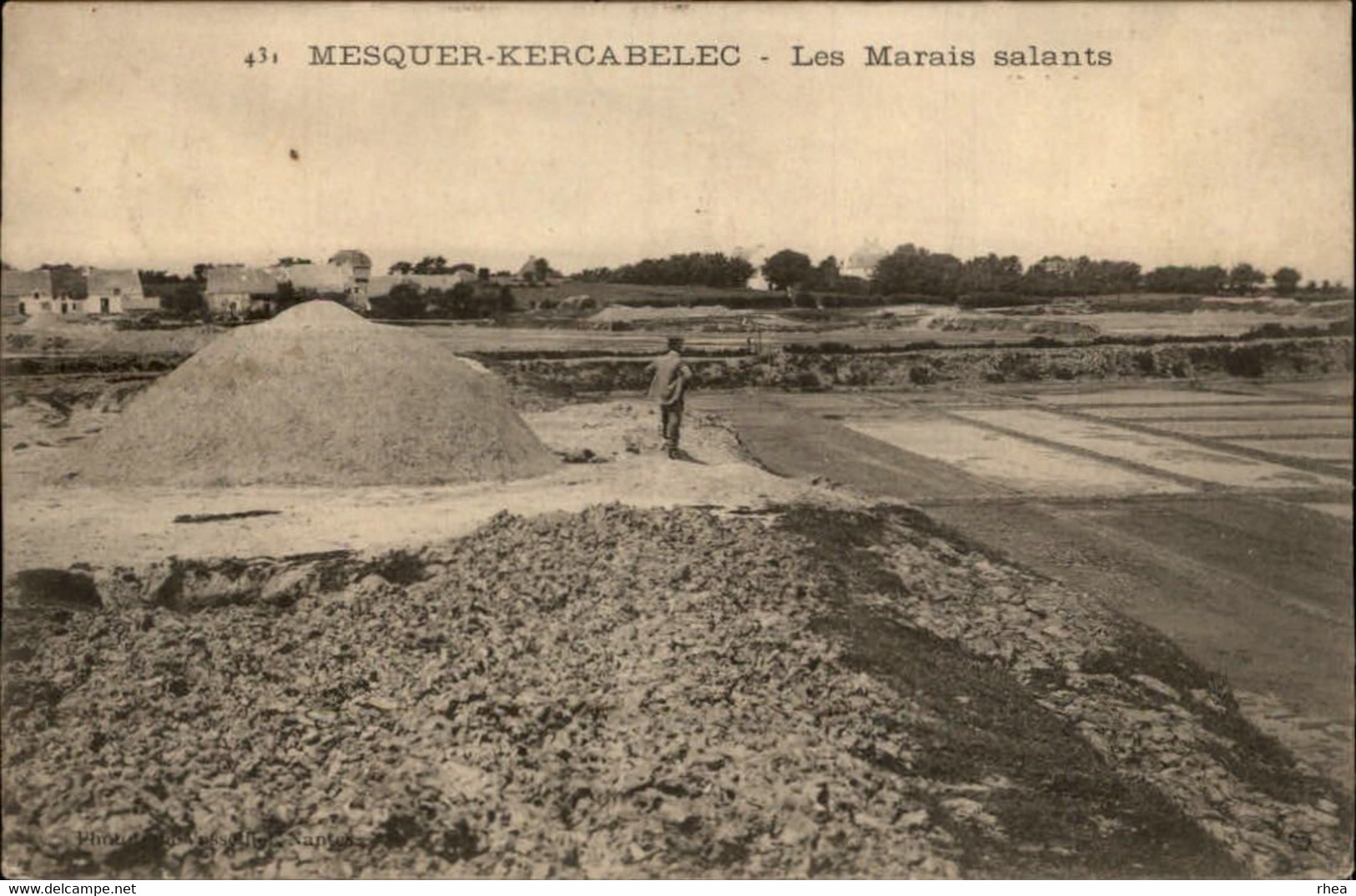 44 - QUIMIAC - Marais Salants - Sel - Kercabellec - Mesquer Quimiac