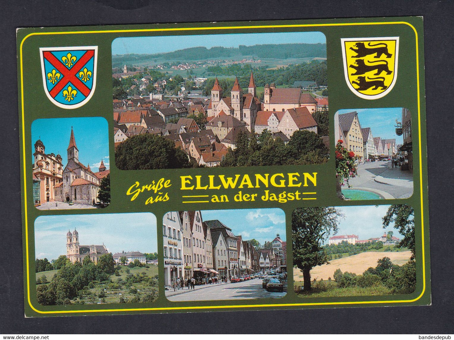 Grüsse Aus ELLWANGEN An Der Jagst ( Multivues ) - Ellwangen