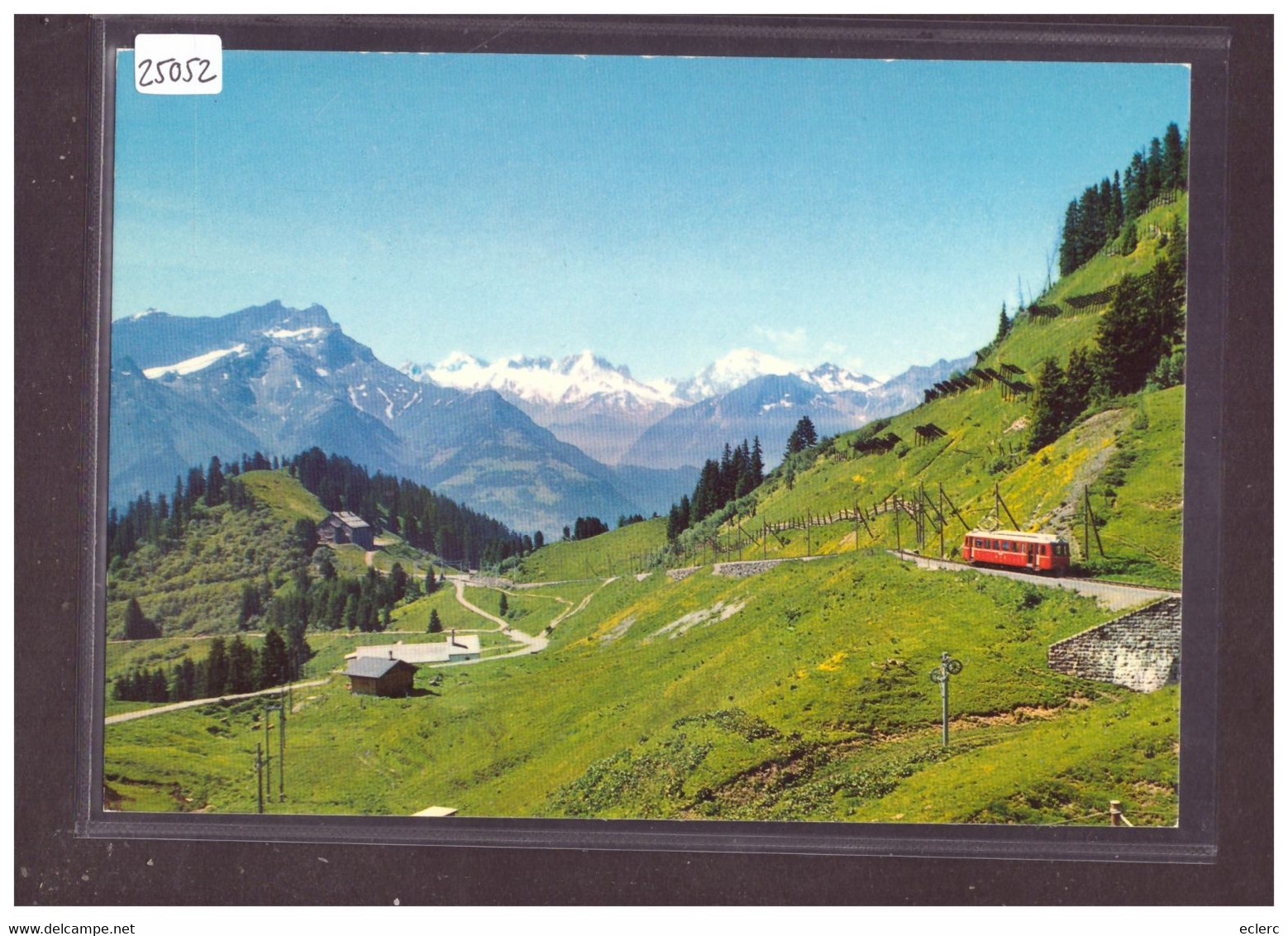 CARTE MODERNE - TRAIN - BAHN - CHEMIN DE FER BVB ( BEX VILLARS BRETAYE ) - TB - Villars-les-Moines