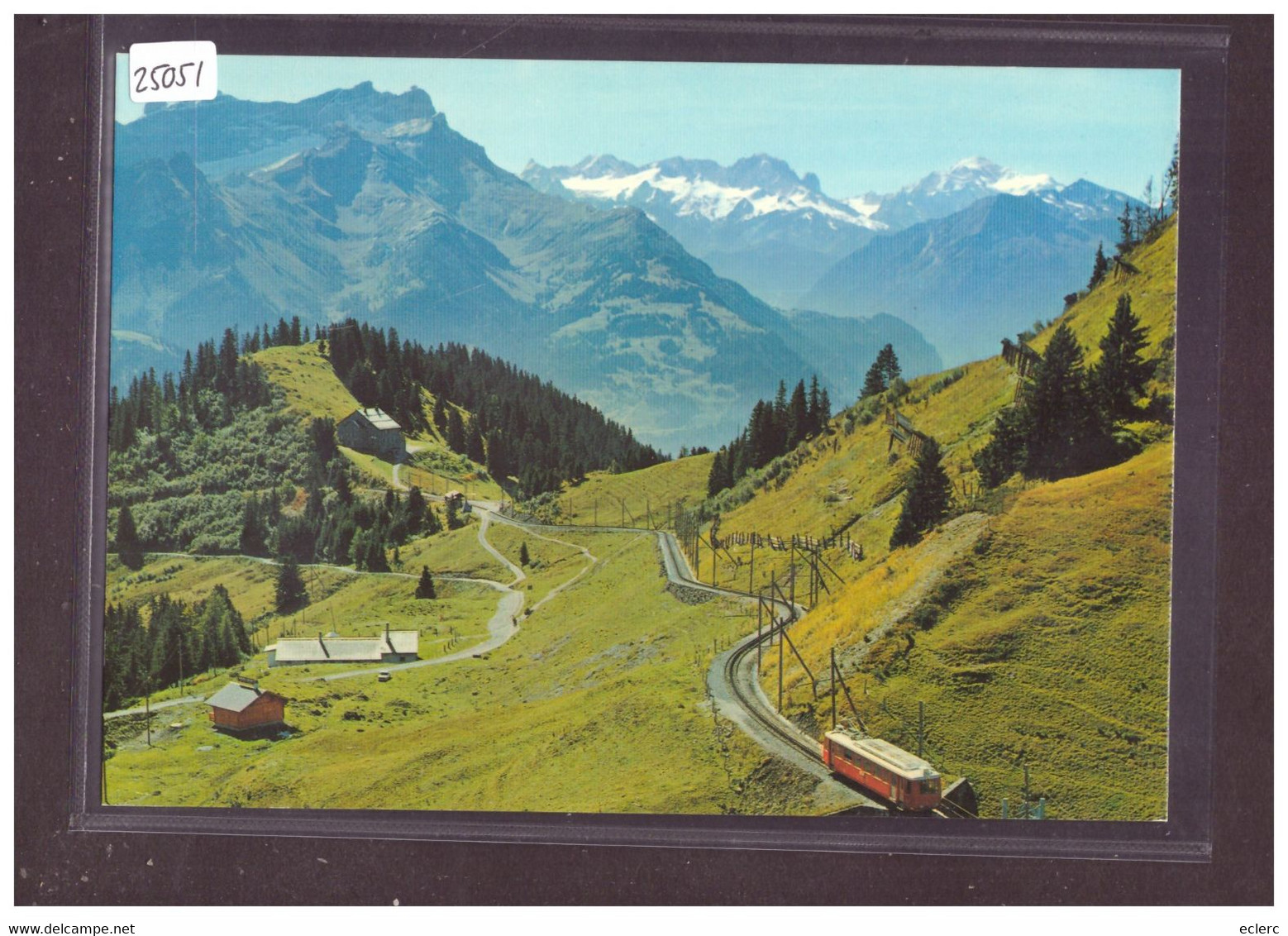 CARTE MODERNE - TRAIN - BAHN - CHEMIN DE FER BVB ( BEX VILLARS BRETAYE ) - TB - Villars-les-Moines