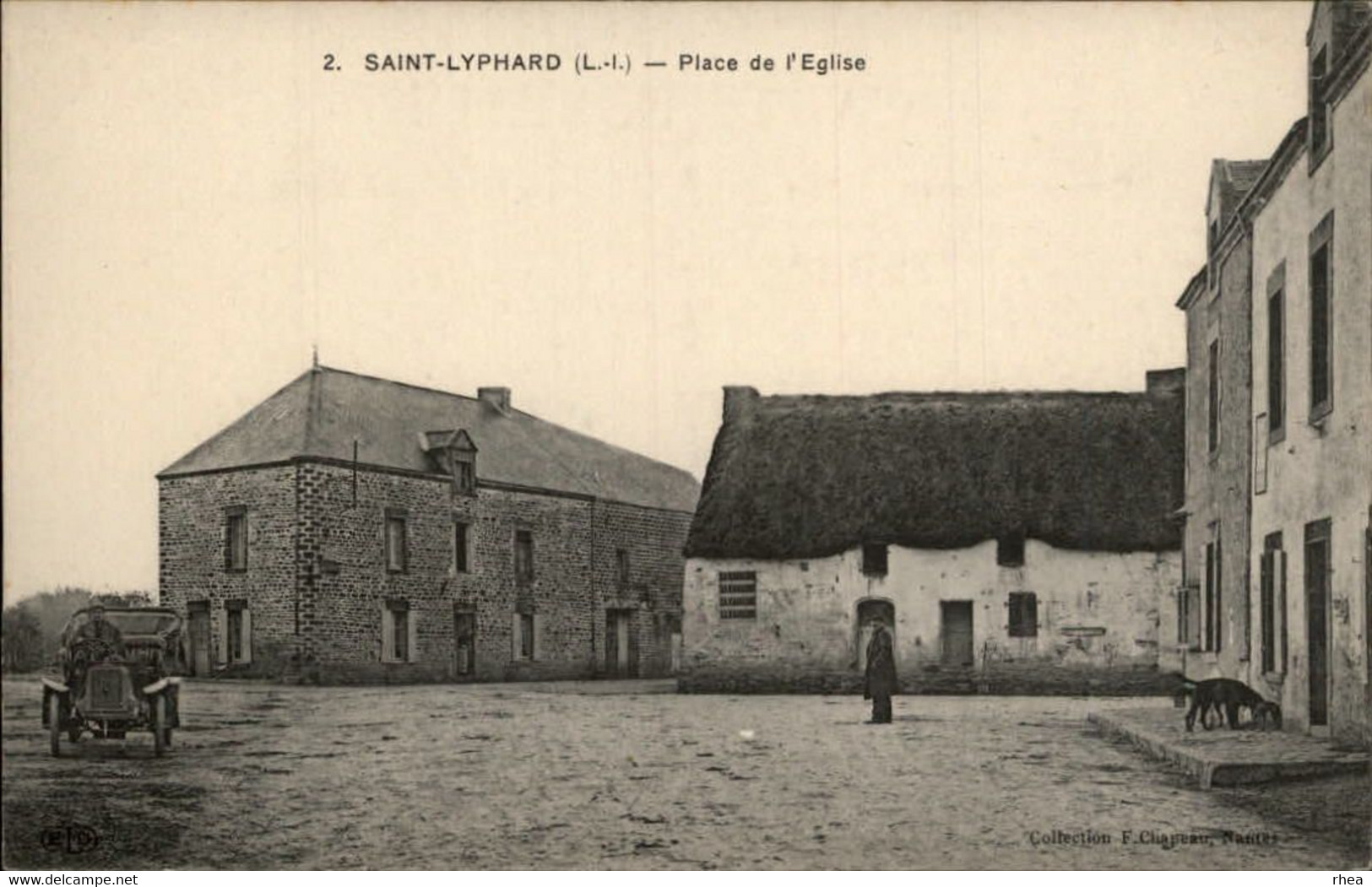 44 - SAINT-LYPHARD - Place De L'église - Tacot - Saint-Lyphard