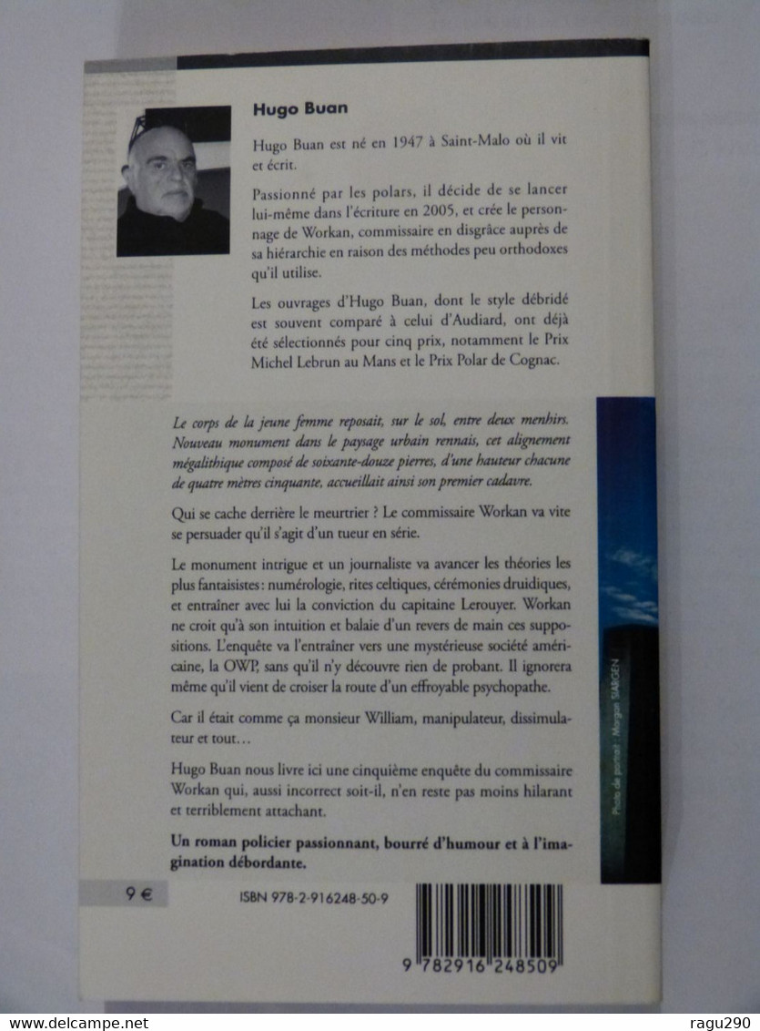 L '  INCORRIGIBLE MONSIEUR WILLIAM  Par  HUGO BUAN  éditions PALEMON  Policier Breton - Trévise, Ed. De