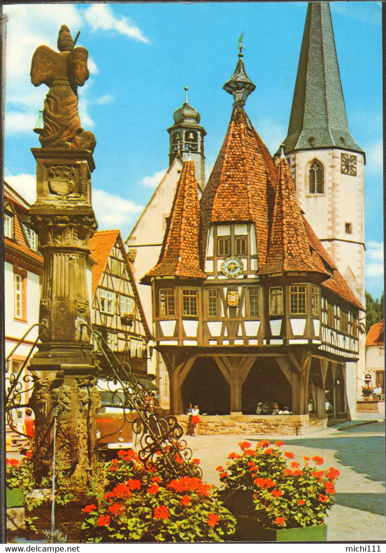 Michelstadt Im Odenwald, Marktplatz Mit Rathaus Ungebrauchrt - Michelstadt