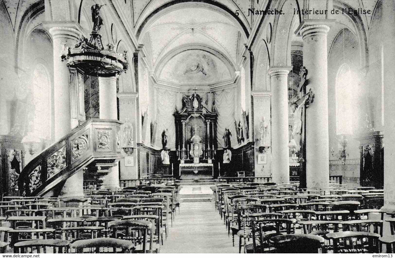 Namèche Intérieur De L’église N°5 - Andenne