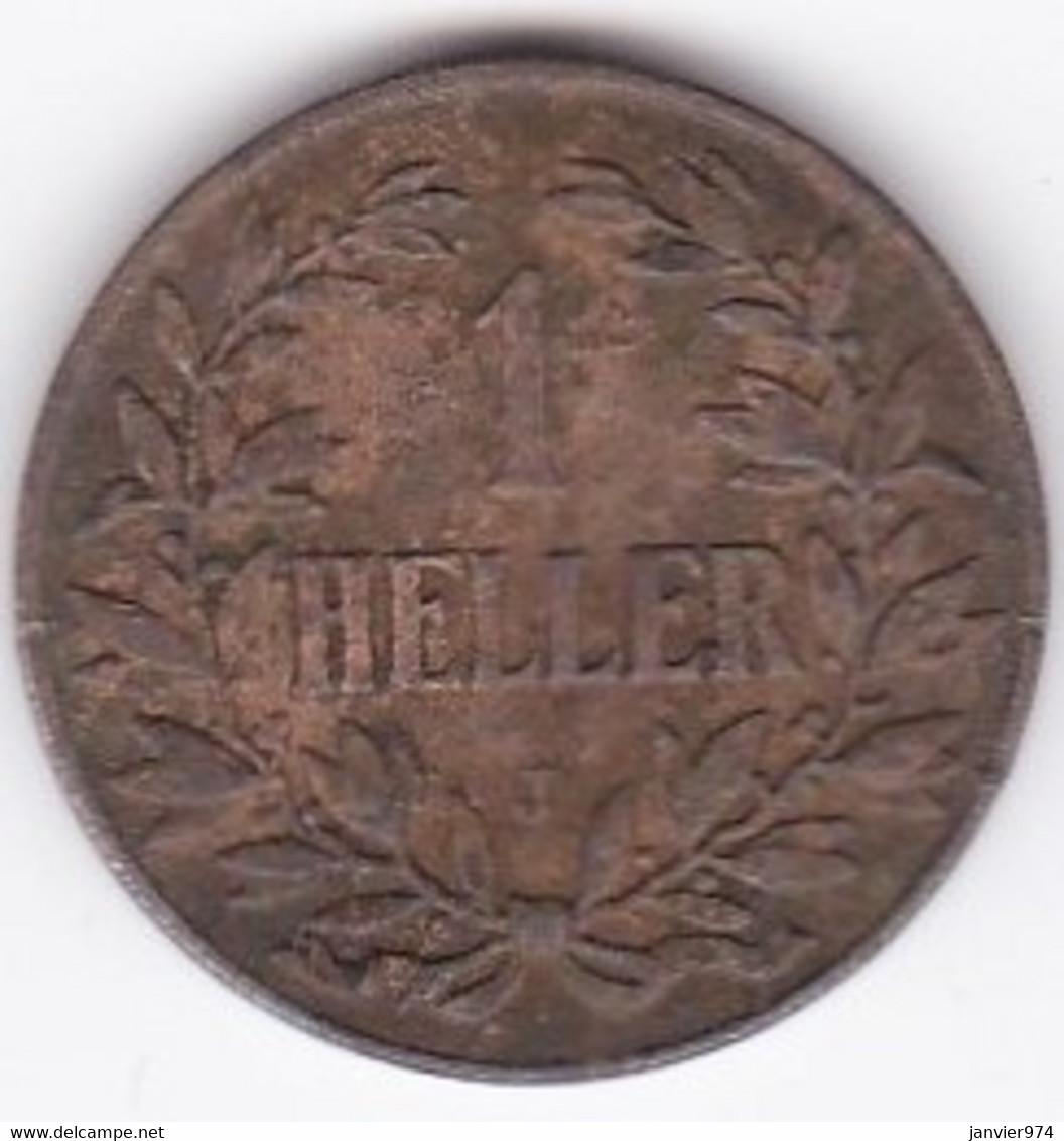 German East Africa. 1 Heller 1907 J . KM# 7 - Afrique Orientale Allemande