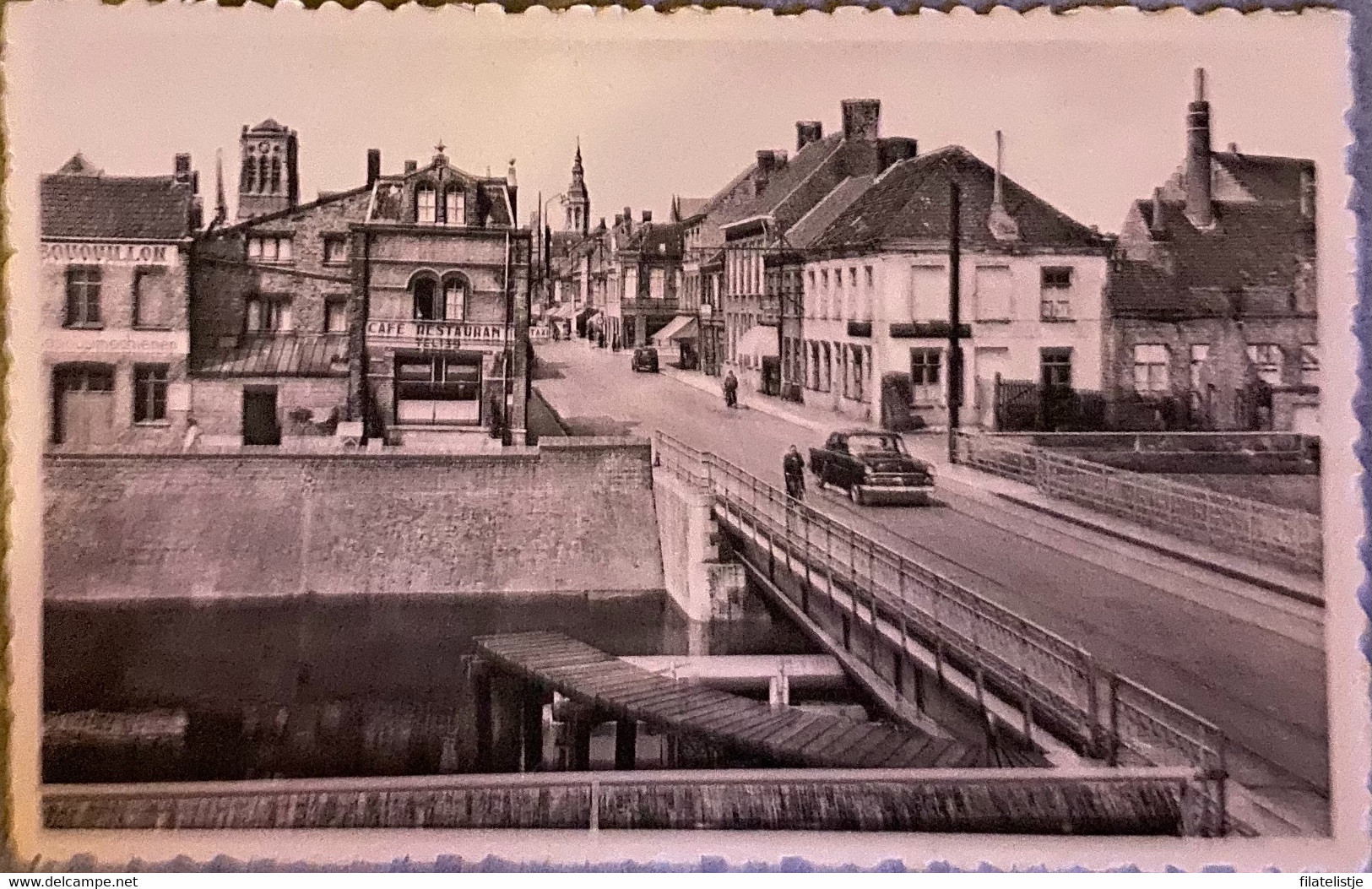 Postkaart Veurne Nieuwpoortbrug En Ooststraat - Veurne
