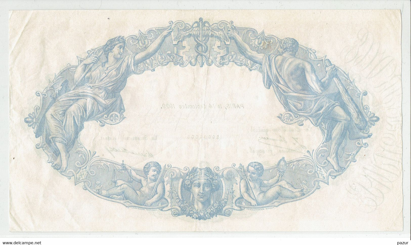 500 FRANCS BLEU ET ROSE - PARIS 14 SEPTEMBRE 1929 - SUP - 1888 - 500 F 1888-1940 ''Bleu Et Rose''