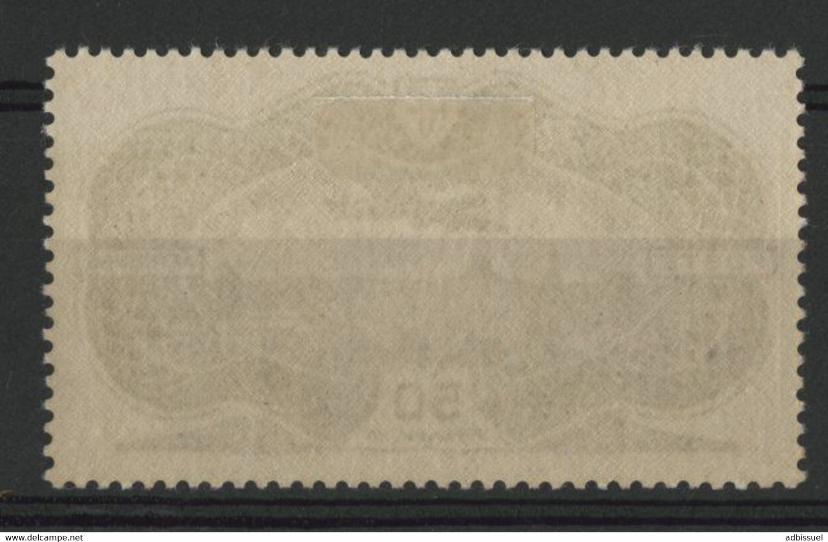 POSTE AERIENNE N° 15 Cote 800 € 50 Fr Burelé Neuf * (MH). Qualité TB - 1927-1959 Mint/hinged