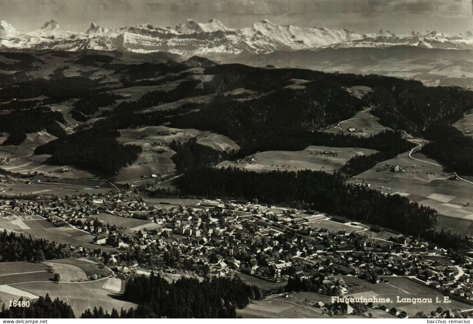 LANGNAU IM EMMENTAL  Flugaufnahme - Langnau Im Emmental