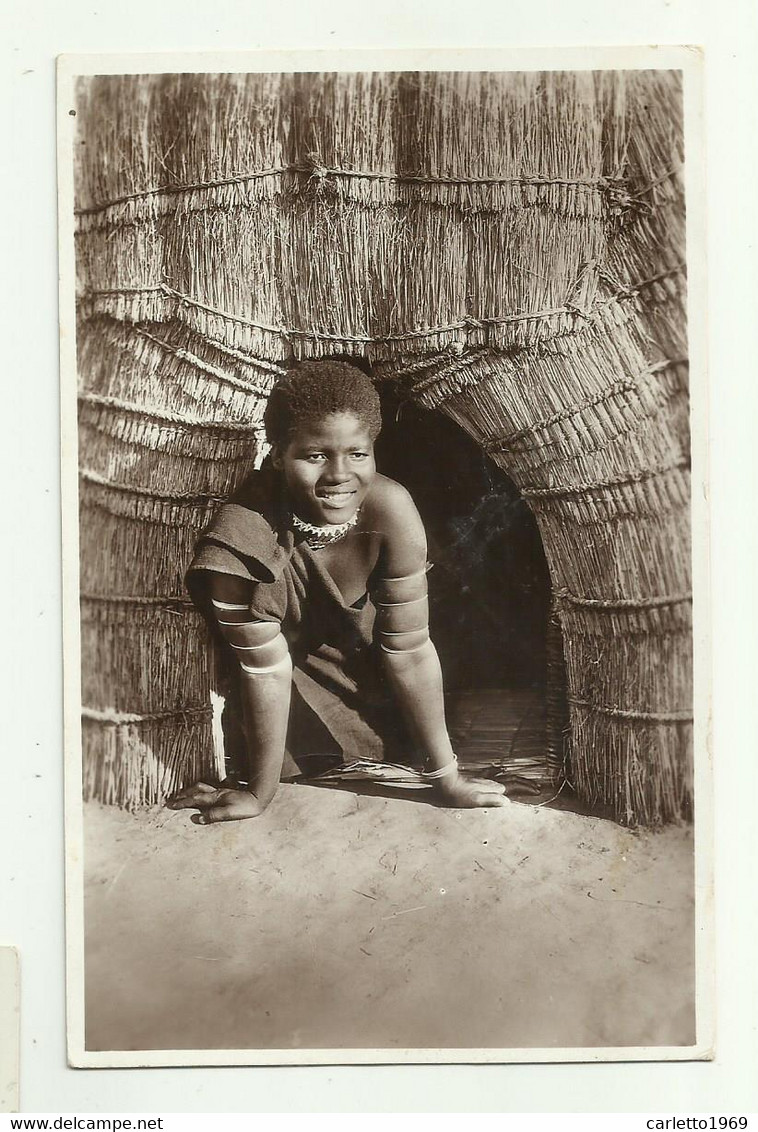 COSTUMI AFRICANI, TOBRUK 1938 - FOTOGRAFICA - VIAGGIATA  FP - Libië