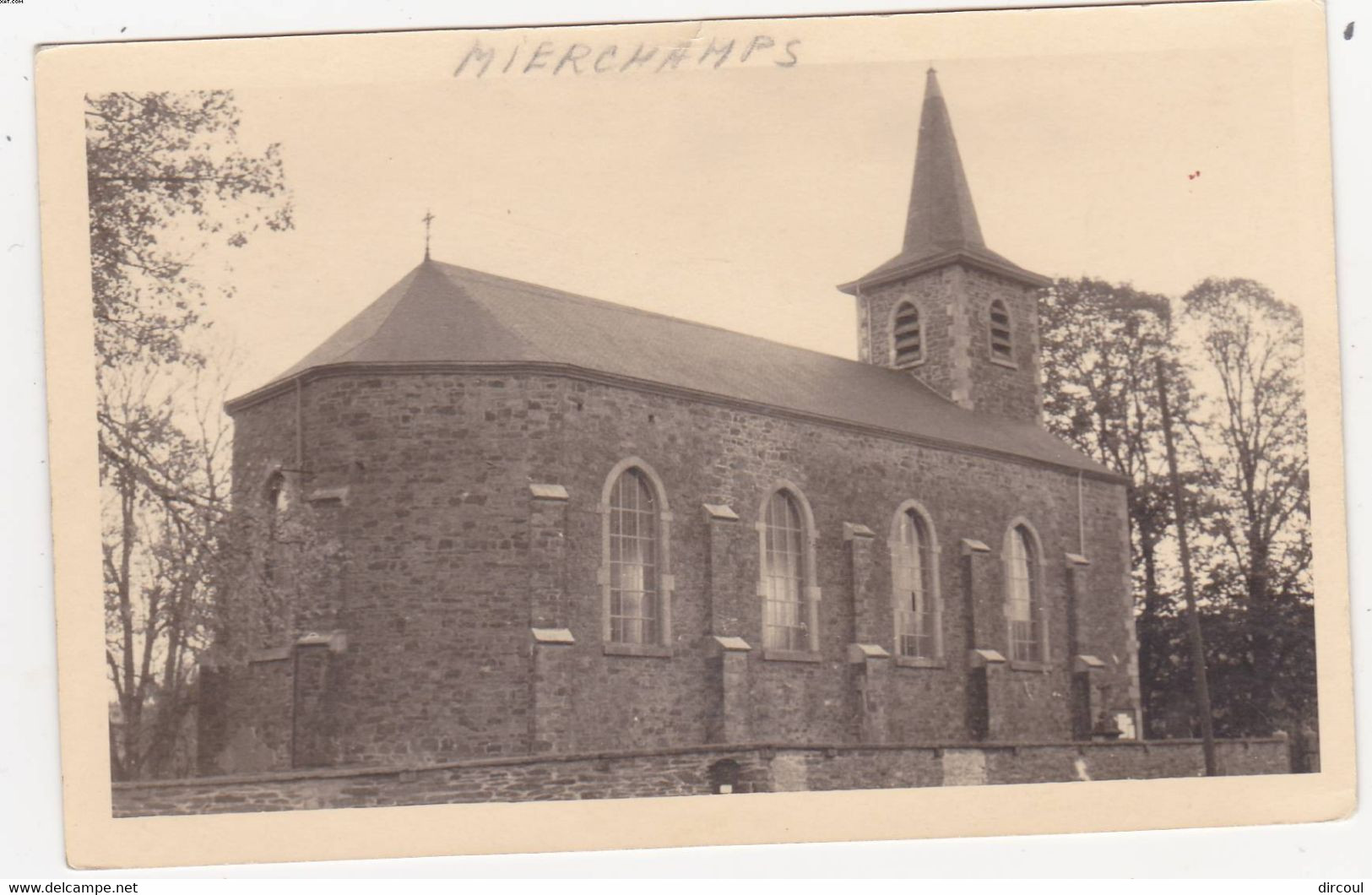 47789  -  Mierchamps  église   Carte Photo    Environs De Beausaint - Tenneville
