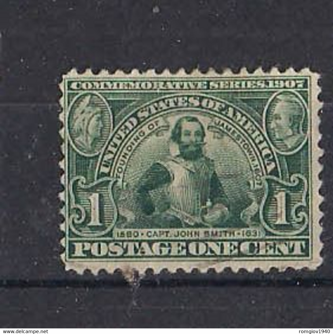 STATI UNITI D'AMERICA 1907 ESPOSIZIONE DI JAMESSTOWN UNIF. 192 MLH VF - Unused Stamps