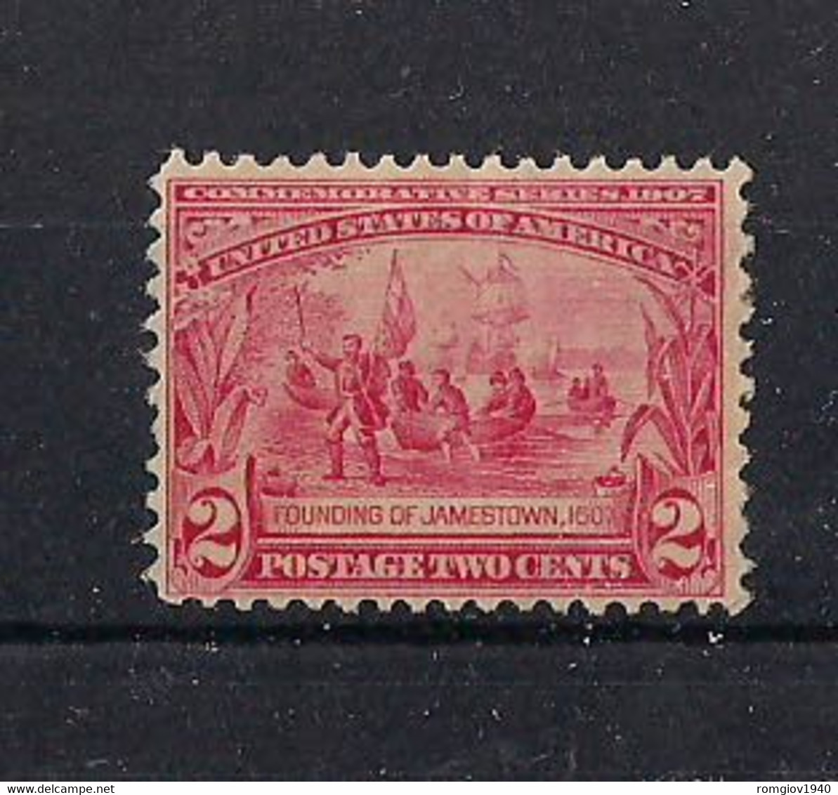 STATI UNITI D'AMERICA 1907 ESPOSIZIONE DI JAMESSTOWN UNIF. 193  MLH VF - Unused Stamps