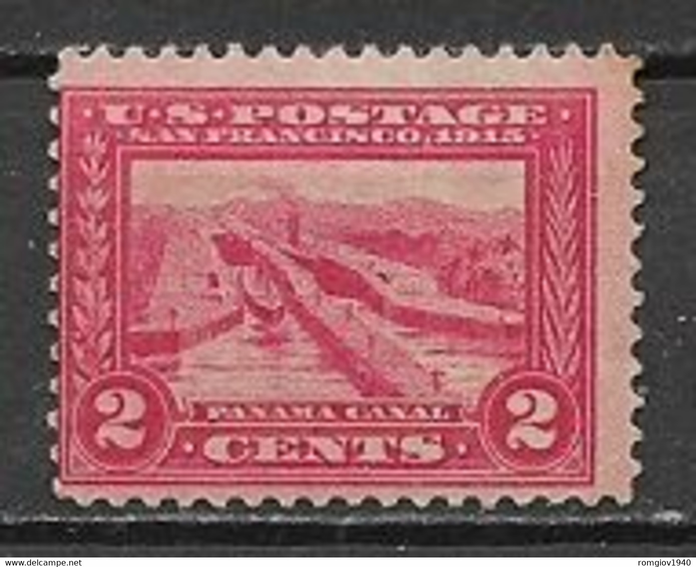 STATI UNITI D'AMERICA 1913 ESPOSIZIONE PANAMA-PACIFIC DI SAN FRANCISCO UNIF. 272 MLH VF - Unused Stamps