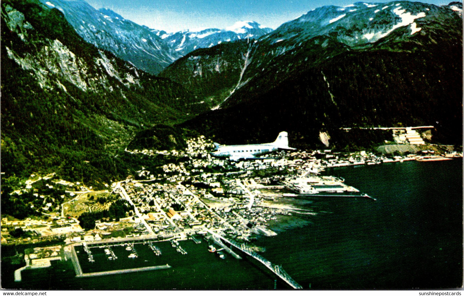 Alaska Clipper Over Juneau - Juneau