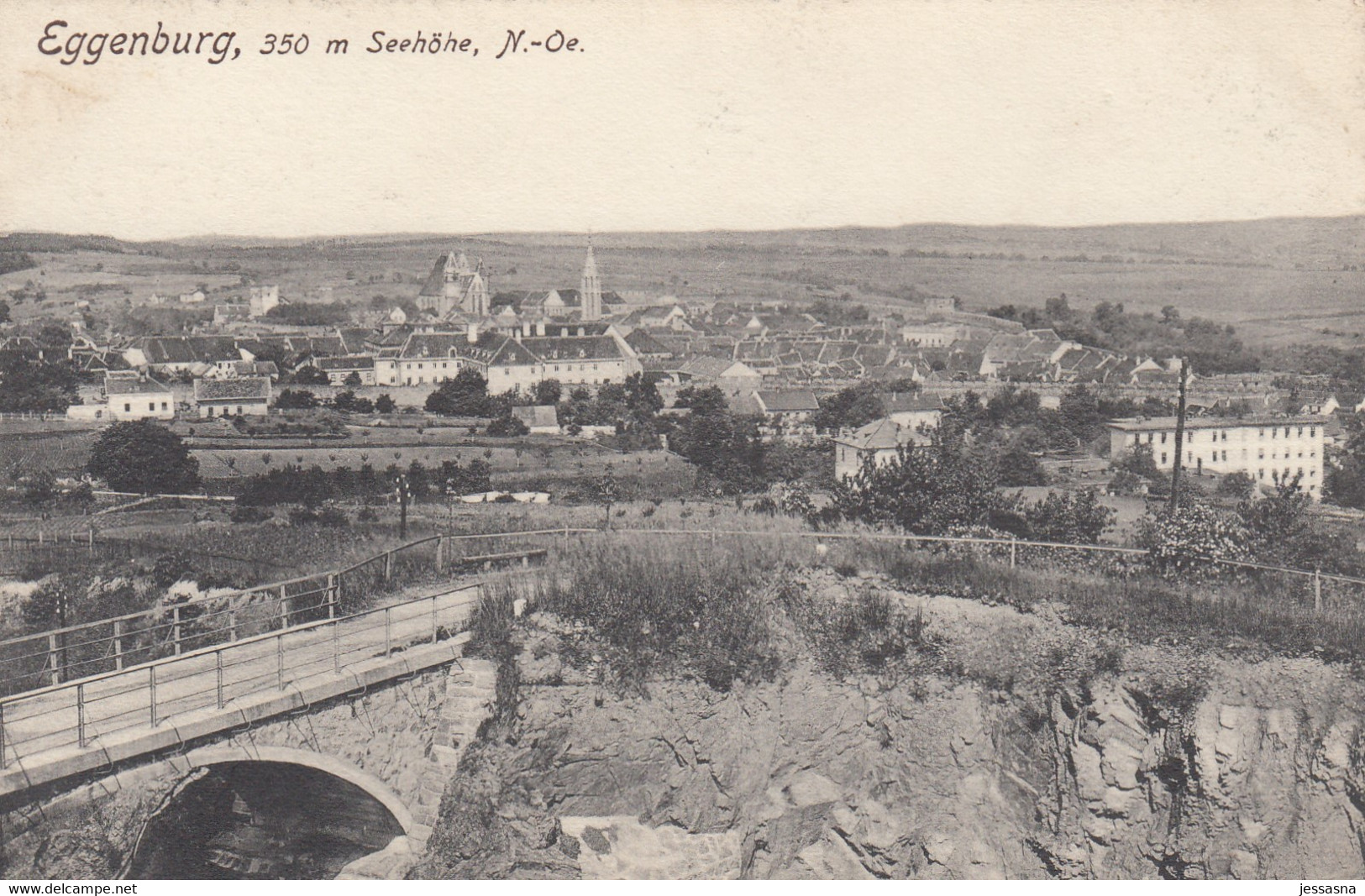 AK - NÖ - Eggenburg - Mit Der Alten Brücke - 1910 - Eggenburg
